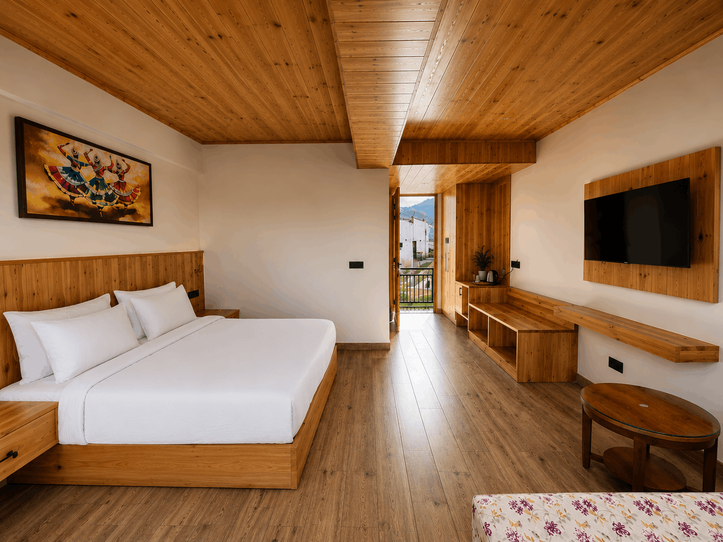 Glassroom with hill view (2)